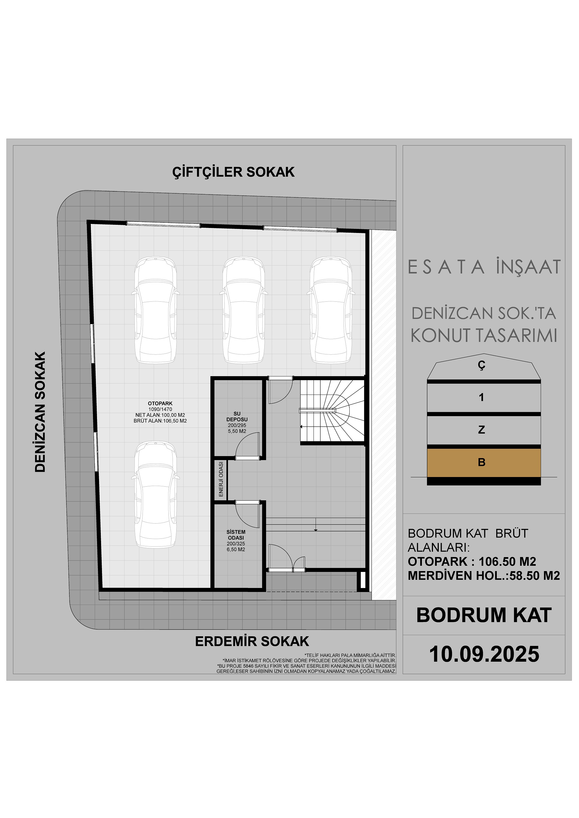 Sümer Mahallesi Denizcan Sokak Bina Girişi